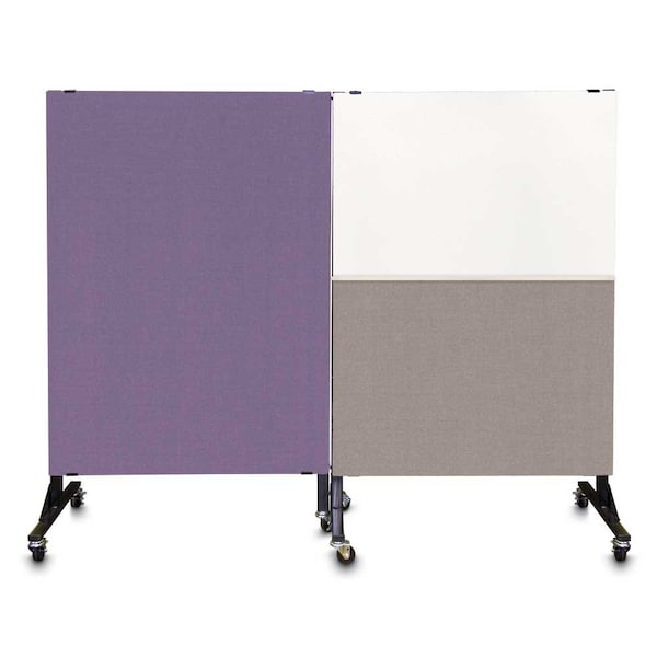Enclosed Corkboard, 3 Door, 96"x48", 4" Fra, UV3427-BRONZE-CLOUD